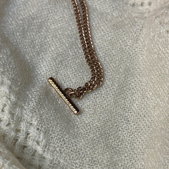 Premier Designs "Modern Luxe" Rose Gold Charm Necklace Fashion Jewelry State - Picture 8 of 10